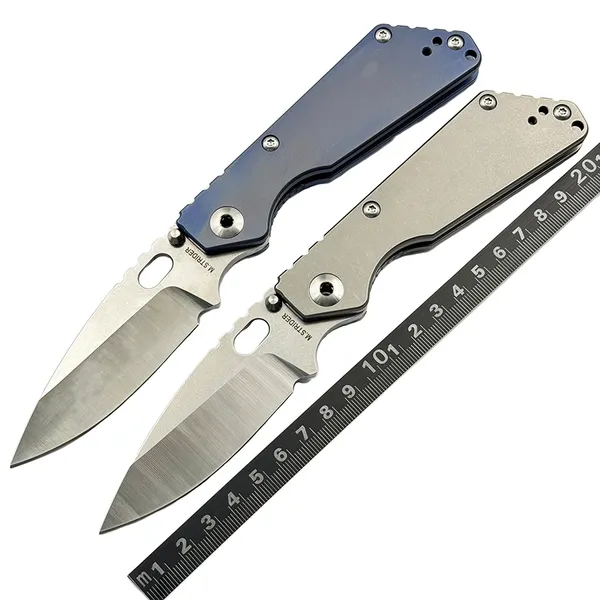 M. STRIDER SNG Titanlegierung Lager Klappmesser Outdoor Camping Jagd Tasche EDC Werkzeug SMF Messer