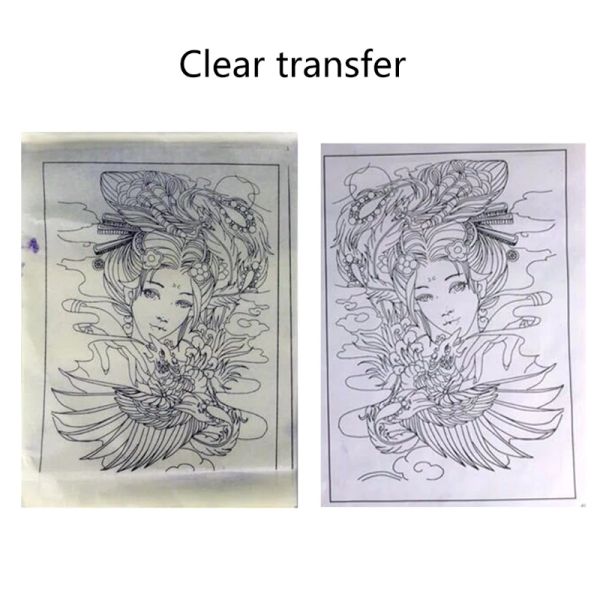 Klinge Tattoo Schablone Maker Transfer Hine Flash Thermo Kopierer Drucker Liefert Werkzeug 27rc