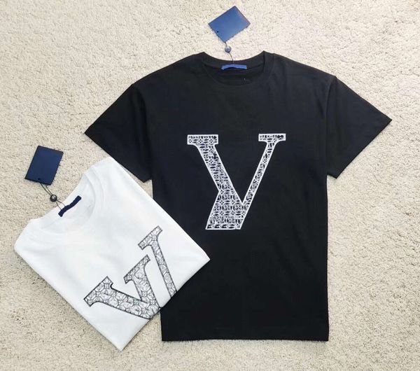 Sommer Herren Designer T-Shirt Casual Mann Damen T-Shirts mit Buchstaben drucken kurze Ärmel Top Verkauf Luxus Hip Hop Kleidung Größe M-6XL Hohe Qualität4355