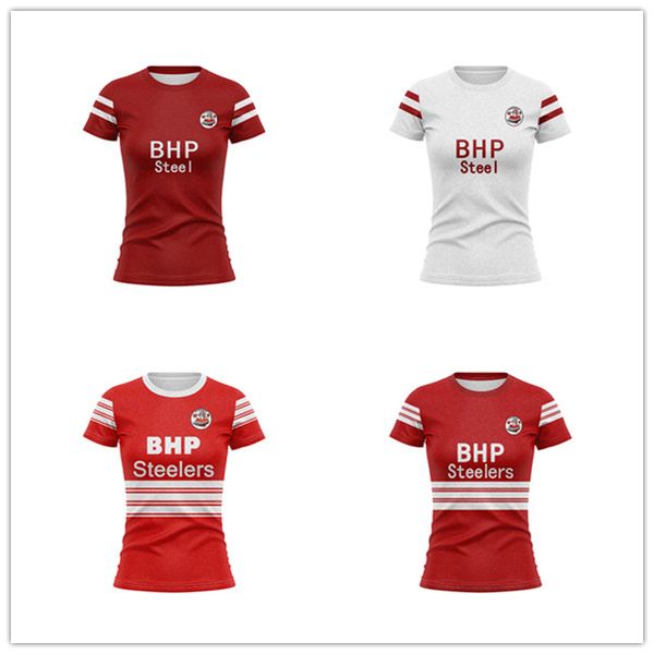 Retro Australia St. George Illawarra Steelers Home Away Rugby Camicie Abbigliamento sportivo da donna Felpe da esterno T-shirt