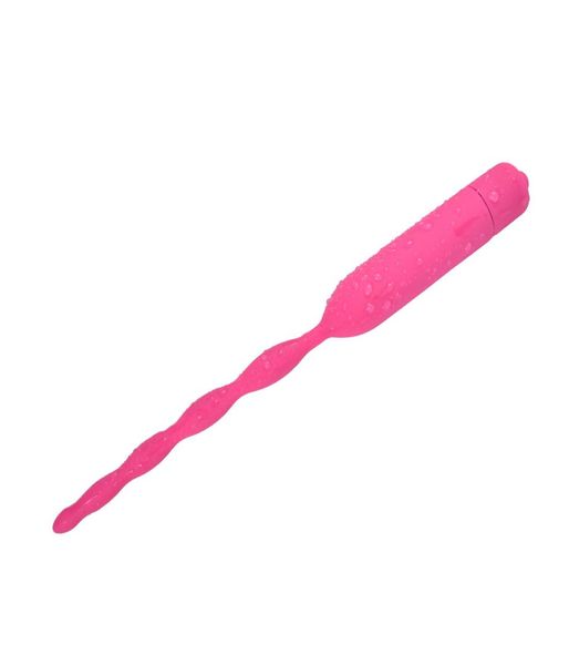 Silikon Sex Sounds Harnröhrenplug 75 mm Katheter Penisplug Sexspielzeug Für Männer Harnröhrendilatatoren Vibratorhülse Perlen Masturbator6147077