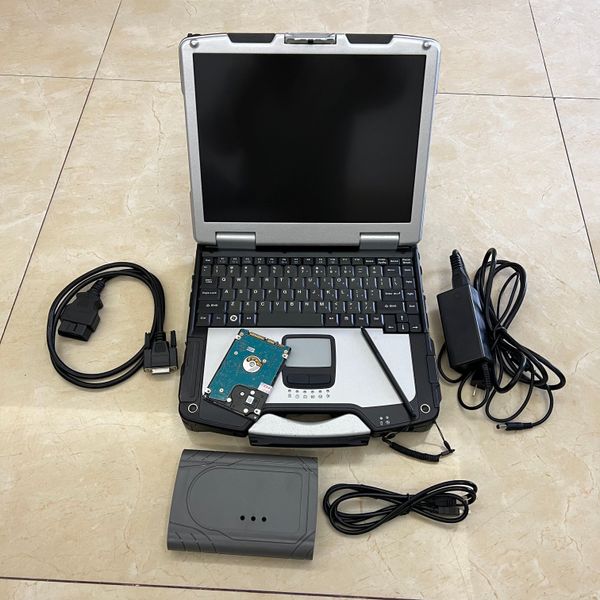 Para Toyota Diagnostic Tool Scanner OTC IT3 Global Techstream GTS Atualizações do IT2 com Laptop CF31 i5 Tela de toque PC Pronto para usar