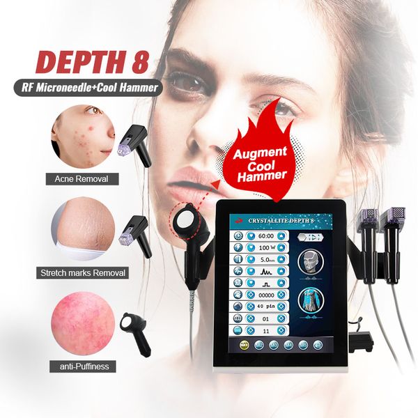 Medical Beauty 3 In1 Morpheus 8 Fractional RF Mikronadelmaschine Gesicht Körperbehandlung Hautstraffung Facelifting Hautpflege Faltenentferner