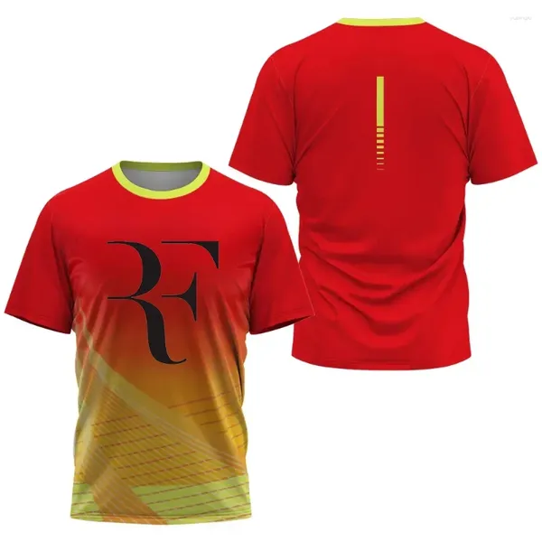 Erkek Tişörtleri Yaz Hızlı Kuru Spor T-Shirts Açık Fitness Trailtsuits Badminton Masa Tenis Kısa Kollu Eğitim Giysileri