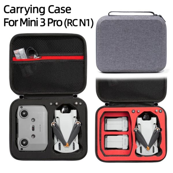 Zubehör Aufbewahrungstasche für DJI Mini 3 Pro Fernbedienung Batterie Drohne Körper Zubehör Tragetaschen Tragbare Lagerung Hard Case