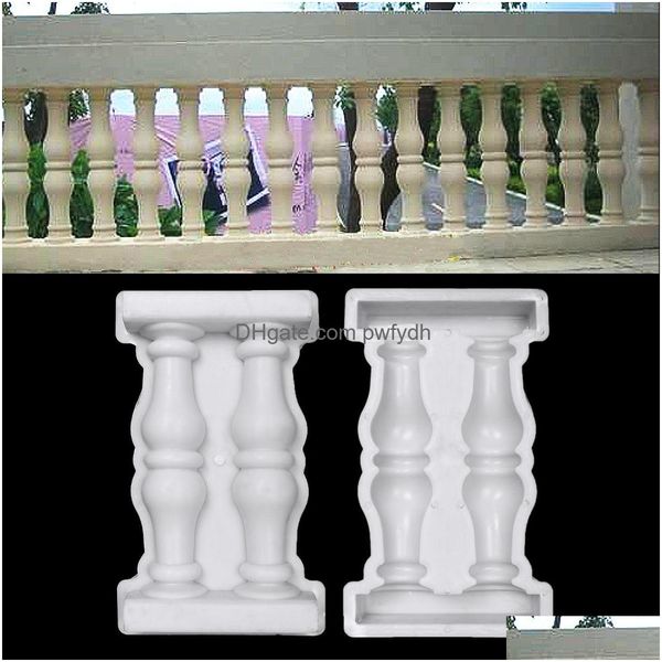 Altri Edifici Da Giardino 1 Pz Stampo Per Colonna Romana Stampi Per Pavimentazione Fai Da Te Balcone Piscina Recinzione Cemento Ringhiera Intonaco Cemento 50X28 Cm 230620 Dro Dhbm5