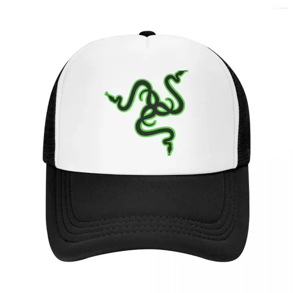 Bonés de bola Razer Logo Baseball Cap Rugby Wild Hat Hiking Mens Women'S