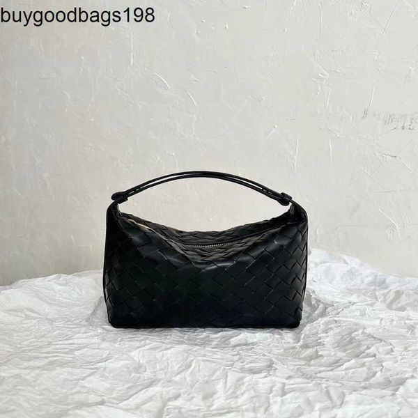 Botteggvenetas çanta duvarları çantalar Çin tarzı bento öğle yemeği kutusu çanta siyah retro altın dokuma tek omuz crossbody altbilalı koltuk koltuk rj