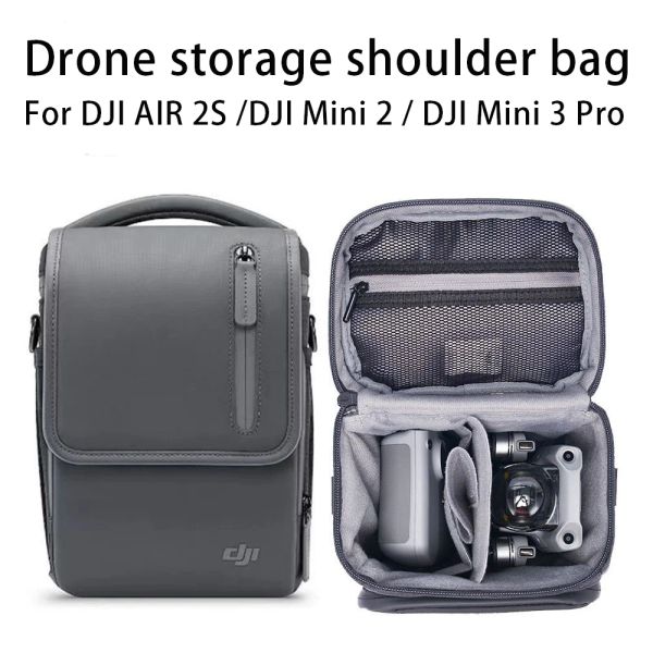 Attrezzatura per Dji Mini 3 Pro Borsa Drone Borsa a tracolla portatile Dji Air 3/mini 2 Accessori Custodia Mavic 2 Drone Borse