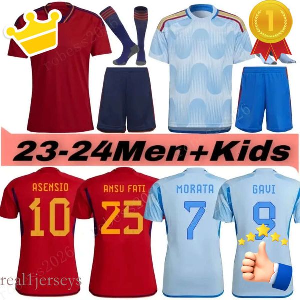 2024 Spagna 2023 maglie da calcio PEDRI LAMINE YAMAL PINO MERINO RODRIGO SERGIO M.Asensio FERRAN Uomo Bambini e donne HERMOSO REDONDO CALDENTEY 22 23 24 Calcio