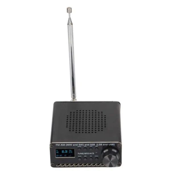 Radio Portable Radio Receiver Full Band Scanner FM AM (MW SW) SSB (LSB USB) Gravador de mão Handheld