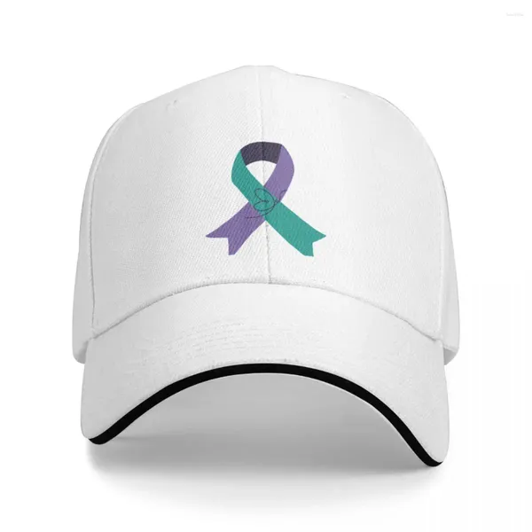 Ball Caps Addiction Awareness Baseball Cap Sunscreen Tea Hats Women Men'S