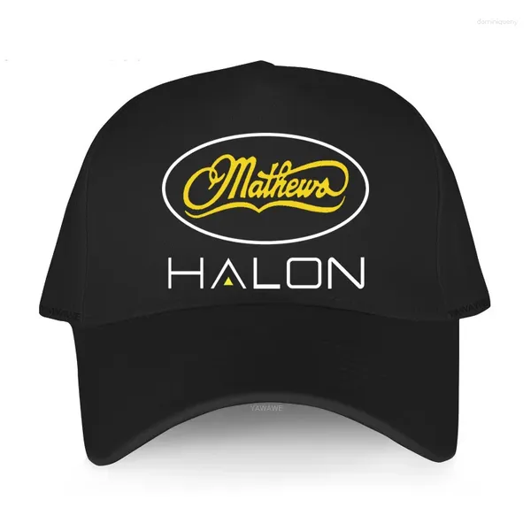 Top Caps Erkek Beyzbol Kapağı Yüksek Kaliteli Şapkalar Unisex Snapback Mathews Halon Bows Okçuluk Baba Açık Yaz Kısa Vizör Şapkası