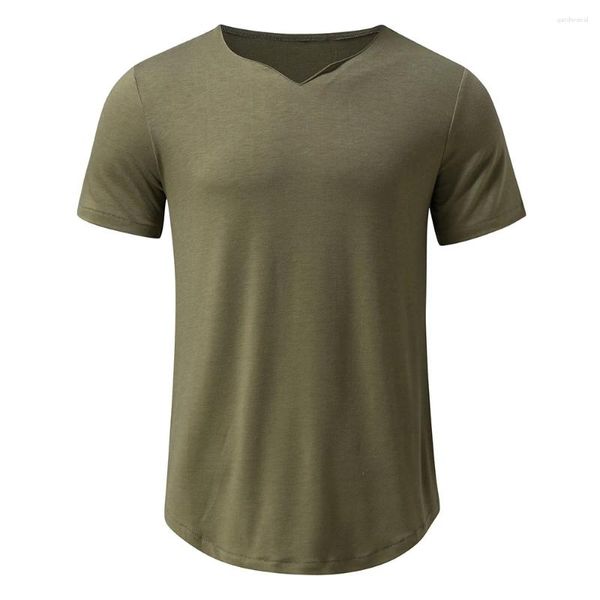 320 Designer-T-Shirt, Ärmel, kurze T-Shirts, Herrenhemd für Herren, Schwarz, einfarbig, schmale Passform, Muskel-T-Shirt, Komfort-Shirt ee Comt