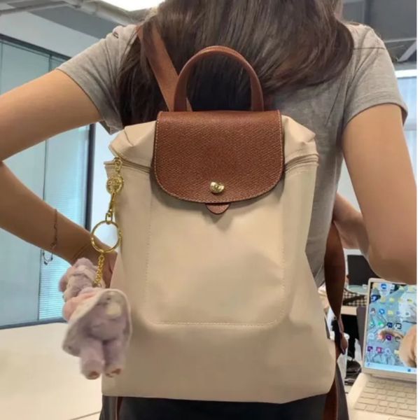 Zaino Zaino per studentesse Borsa da viaggio in nylon portatile Zaino pieghevole impermeabile per il tempo libero all'aperto tutto