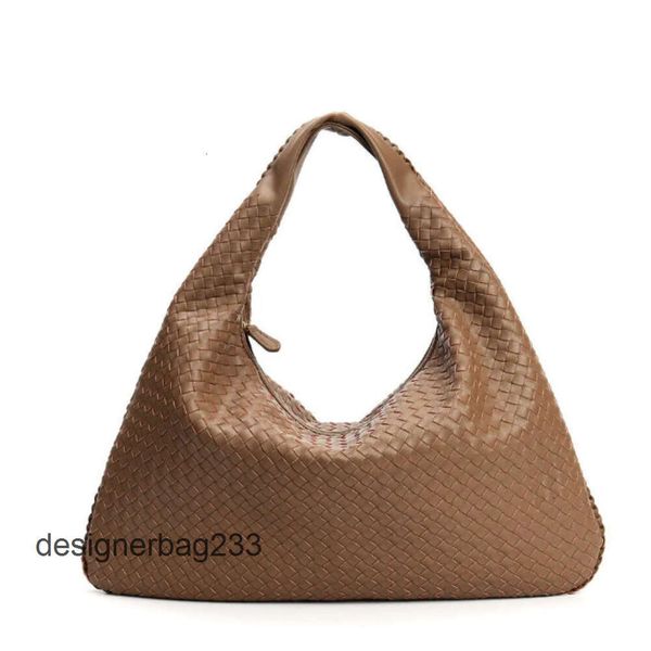 Borsa pura grande Hop Casual Boteega Teen fatta a mano Hobo Soft Jodie Borse in tessuto Designer Pelle bovina Venetas Western 2024 Borsa in pelle Super Underarm THUT