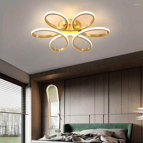 Plafoniere Lampada da incasso a tre colori LED a montaggio superficiale Lampadario domestico super luminoso per la cura degli occhi Apparecchio per la decorazione della casa