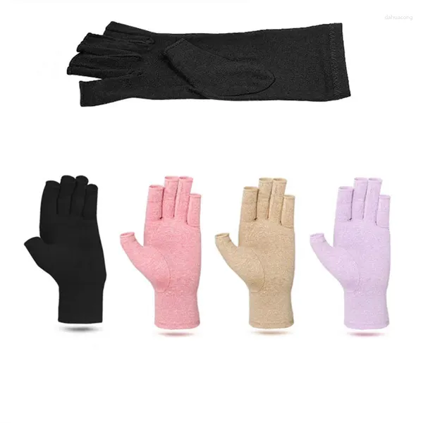 Велосипедные перчатки, 1 пара, для тяжелой атлетики, фитнеса, лечения артрита, сжатия и боли в суставах, облегчения артрита