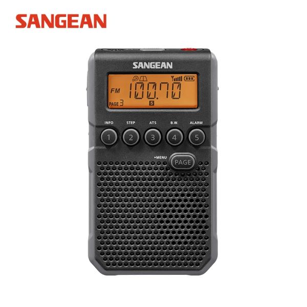 Radyo SANGEAN DT800C Taşınabilir Tam Band Radyo Bant Alıcı AM / FM / Hava Durumu Uyarısı Şarj Edilebilir Cep Radyo FM Reciveer