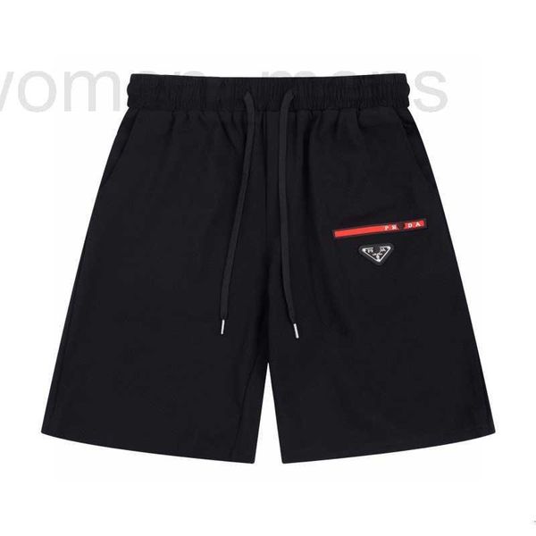 Shorts masculinos designer de malha verão puro algodão casual calças grandes, shorts grandes, calças esportivas sanitárias finas tendência euon