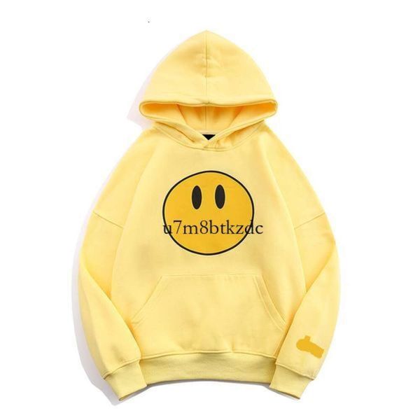 Desenhe novo moletom com capuz masculino e feminino moda streetwear smiley face suéter masculino casual moda tendência desenhou moletons 840