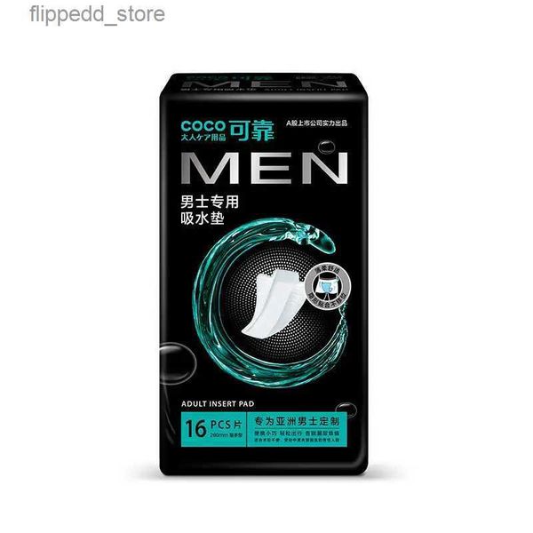 Higiene feminina 3 pacotes de fraldas para adultos, protetores de controle de bexiga para homens, calcinhas sanitárias para homens q240222