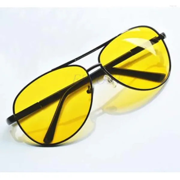 Güneş gözlükleri gece görüş gözlükleri polarize UV400 sürüş Anti-parlama güneş gözlüğü