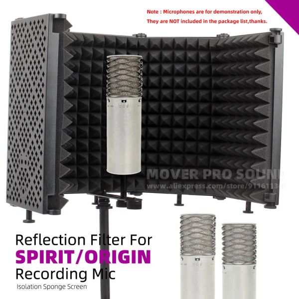 Аксессуары, отражающий фильтр, шумоподавляющий экран, пенопласт для Aston Spirit Origin, микрофон, звукопоглощающая губка для записи микрофона