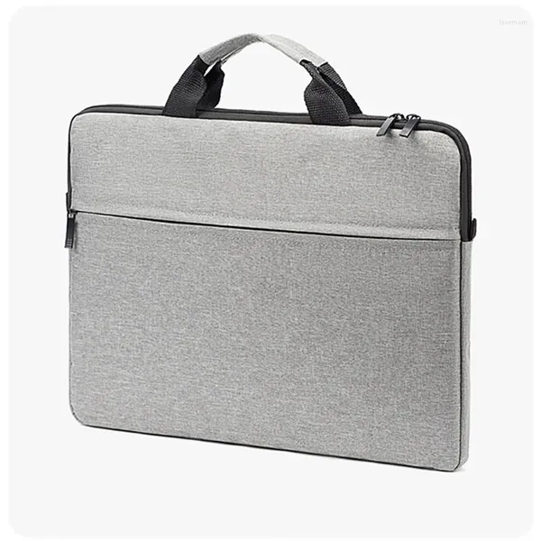 Aktentaschen 15-Zoll-Laptop-Hülsentasche Notebook-Tasche für MacBook HP Dell Acer Stoßfeste Computer-Aktentasche Reise-Business-Herrentasche