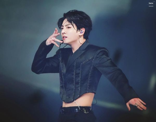 Kadın Yelekleri Kpop Jungkook Şarkı Söyleyen Kostüm Malları Küçük Takım Giyim İzcileri