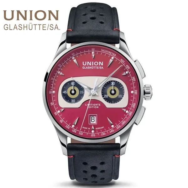 UNION GLASHUTTESA Relógios para Homens com Frete Grátis Relógio Masculino Relógio Esportivo Masculino Relógios Masculinos À Prova D 'Água Relógio Original de Luxo