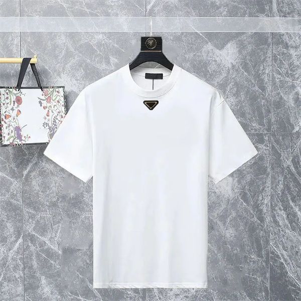 Magliette da uomo T-shirt da uomo Advanced Edition Francia Moda italiana Abbigliamento PR lettere grafica moda cotone tondo manica corta T-shirt T-shirt da uomo Polo