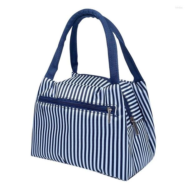 Stoviglie isolata per picnic, valigia per cartoni animati, calda, portatile, borsa per il pranzo con una spalla, Bento, di grande capacità, per esterni