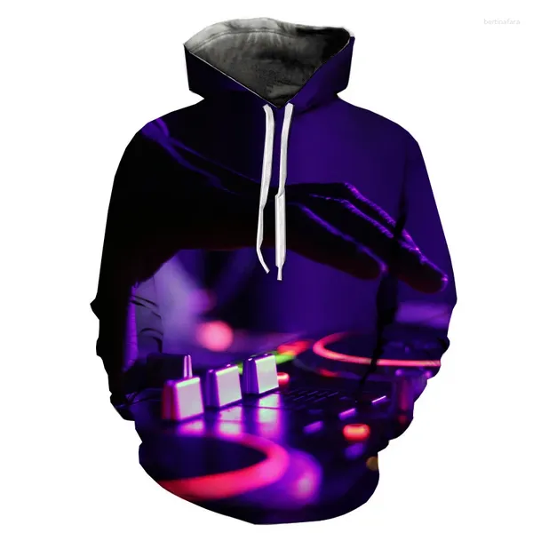 Herren Hoodies Hip Hop Coole Mode Nachtleben Kommen Party DJ Mann Anime Kinder Hoodie Frauen Harajuku Pullover Übergroßen Sweatshirt