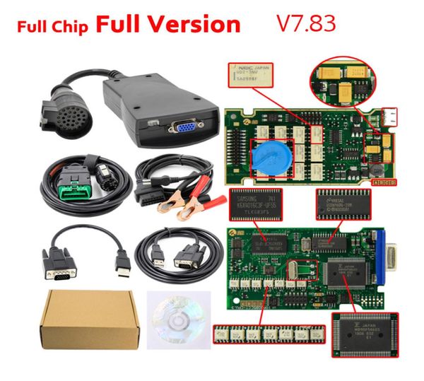 Strumento diagnostico per CitroenPeugeot Lite versione lexia3 PP2000 con chip NEC Diagbox V783 con software LED4159298