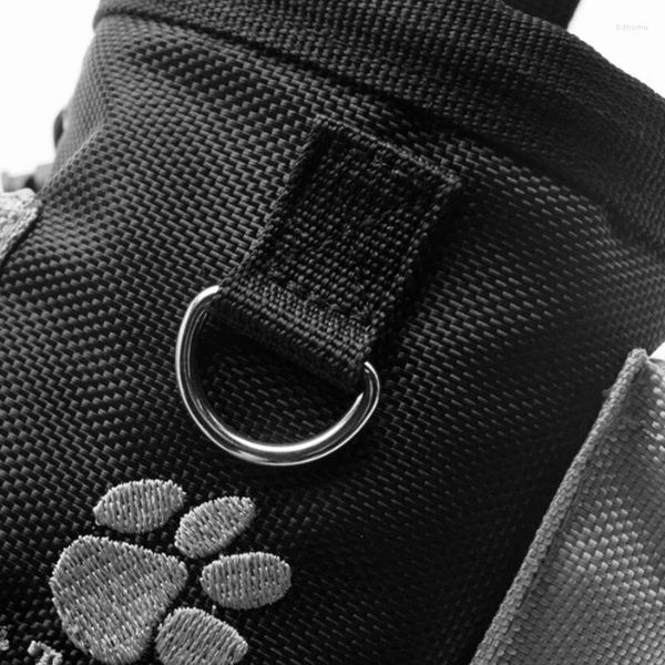 Переноска для собак, сумка для дрессировки домашних животных, сумка для лакомств с шнурком для маленьких и больших собак, для использования на открытом воздухе