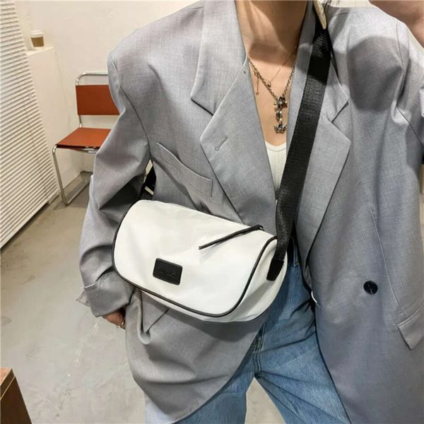 Yeni Kore tarzı kadın çantalar patchwork oxford kumaş omuz crossbody messenger çanta gündelik bayan alışveriş çanta basit göğüs çanta