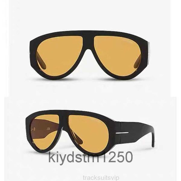 Дизайнерские мужские очки Tom Chunky Plate Frame Ft1044 Большие очки Модные солнцезащитные очки Ford для женщин Спортивные черные стили в оригинальной коробке RH0Z