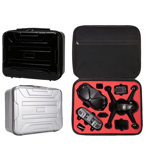 Parti Borsa per Drone per Dji Fpv/googles V2 Custodia rigida a prova di acqua Custodia portatile Borsa per il trasporto Accessori Maniglia Quadcopter