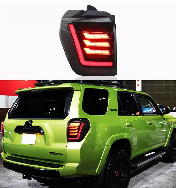 Lâmpada traseira de sinal de volta led para toyota 4runner carro lanterna traseira 2013-2021 freio traseiro luz reversa acessórios automotivos