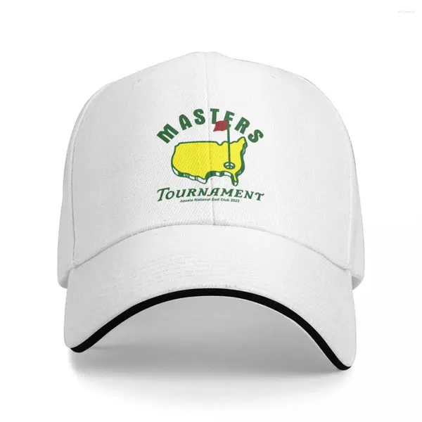 Bola Caps Masters Tournament 2024 Golf Cap Outfit Retro Casquette Homens Mulheres Outdoor Running Presente