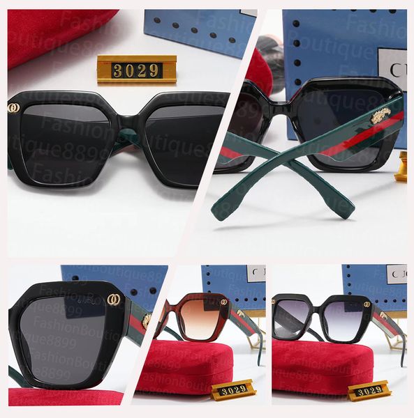 Modedesigner-Damen-Sonnenbrille, Luxus-Buchstabe, Herren-Brille, hochwertige Sonnenbrille, 100:100 Replika-Original für alle jungen Leute, Modetrend-Sonnenbrille