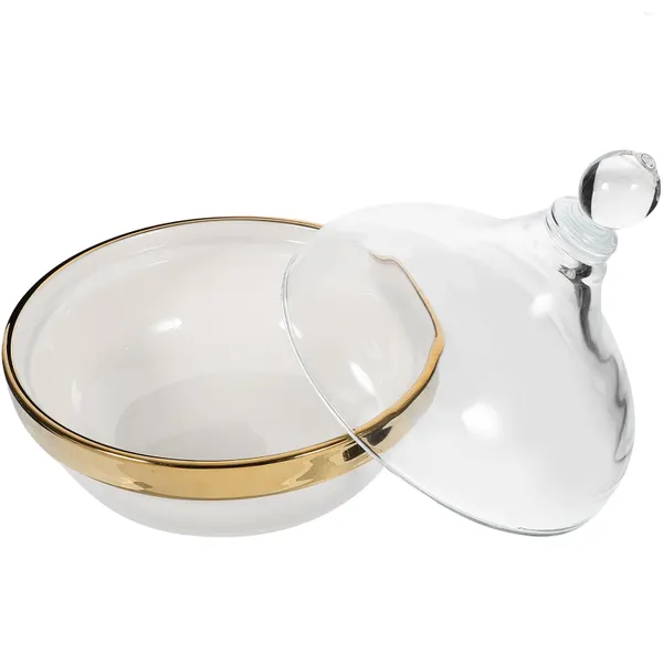 Наборы столовой посуды Десертная миска для очаровательного дизайна Керамика с крышкой Многофункциональная керамика