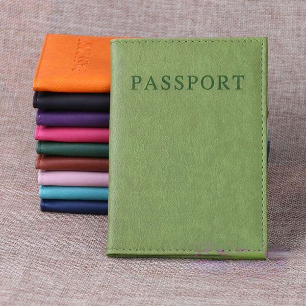 Reisepasshülle aus PU-Leder, Dokumentenhülle, Ausweis, Reisepass, Reisezubehör, schützendes Kreditkartenetui für Damen und Herren