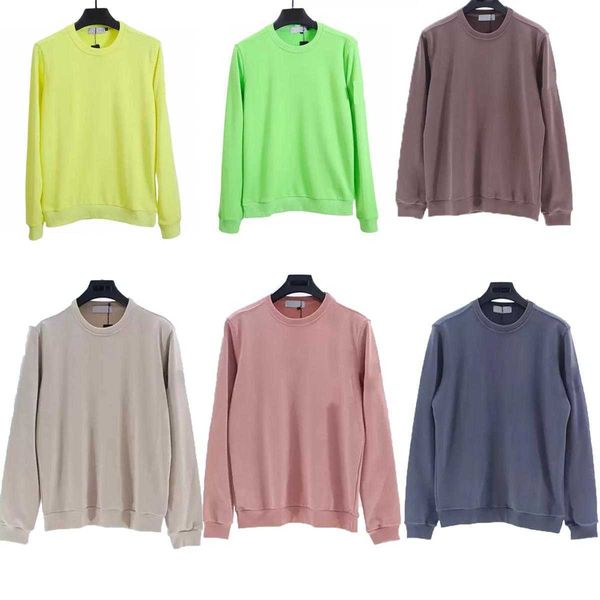 Felpe con cappuccio da uomo Felpe Pullover Stile italiano Causale Sottile Coppia Felpa con cappuccio classica da esterno con distintivo Taglia asiatica11