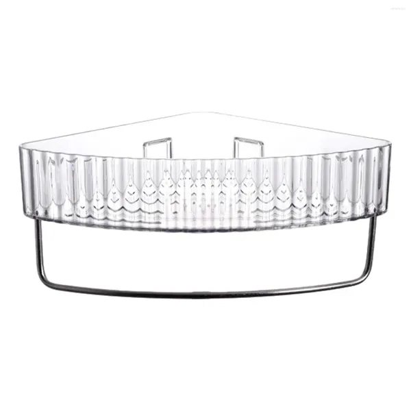 Küche Lagerung Dreieckige Rack Stabile Badezimmer Organizer Große Kapazität Gewürz Tablett Halter Für El Toilette Haushalt Wohnheim Waschküche