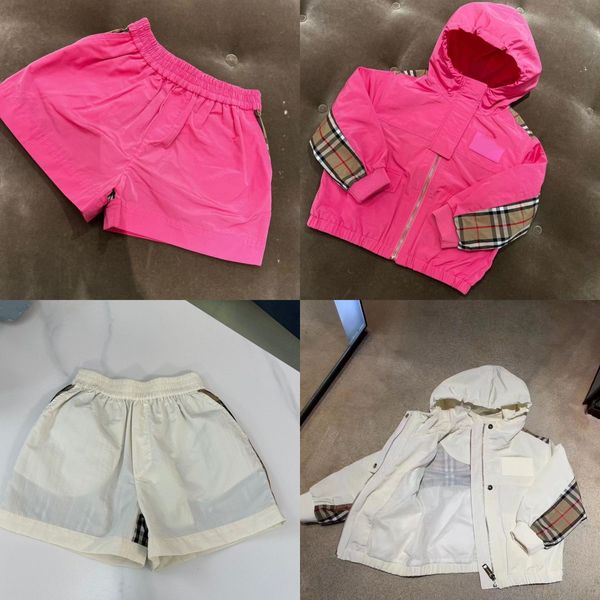 Kinder Mädchen Casual Herbst Frühling Sets Kleidung Designer Sonnenschutz Jungen Baby Set Mädchen Langarm Strickjacke Faltenrock 100-140 s3or #