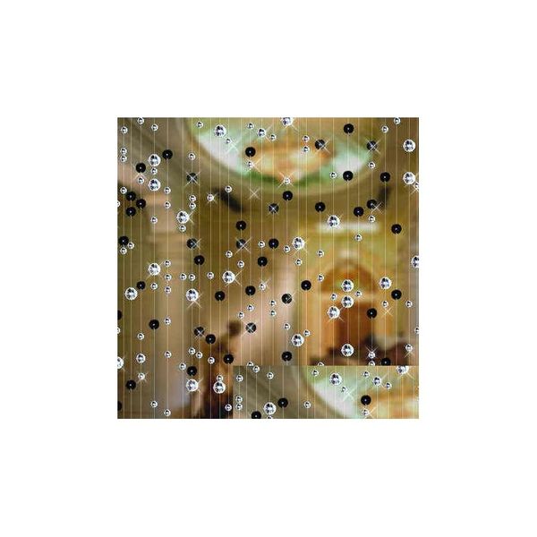 Tenda Moda Perle di cristallo di vetro Decorazione domestica per interni Forniture per fondali nuziali di lusso 211102 Consegna a goccia Tessili da giardino Vento Dhwto