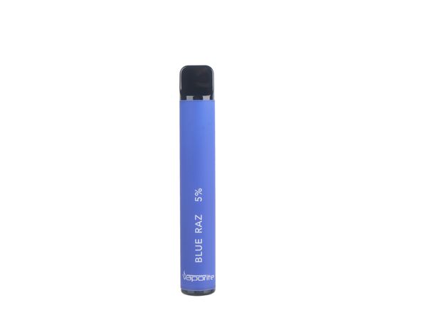 100% originale Vaporite PLUS 800 PUFFS Vape monouso 5ml 13450 A + batteria Sigarette elettroniche Barra di cristallo PK, barra di sbuffo