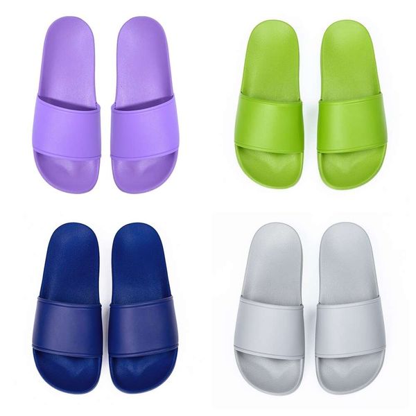 2024 novas sandálias e chinelos de verão para homens e mulheres chinelos domésticos de plástico sapatos de banho vermelho